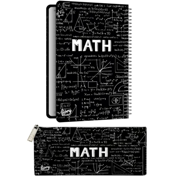 دفتر مشق 100 برگ مستر راد مدل ریاضی کد fiory 2212 به همراه جامدادی