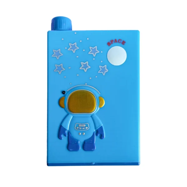 بطری آب هوم اند اسکول مدل کتابی طرح فضانورد گنجایش 0.5 لیتر