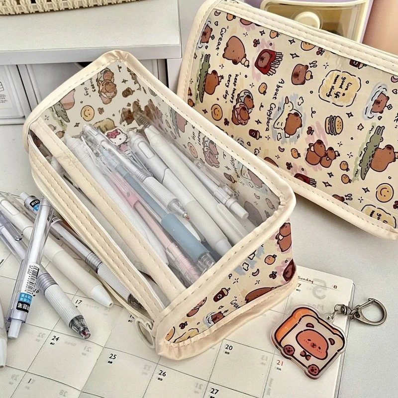 جامدادی مدل جلو شفاف طرح کارتنی کدCAPY1 - تصویر 3