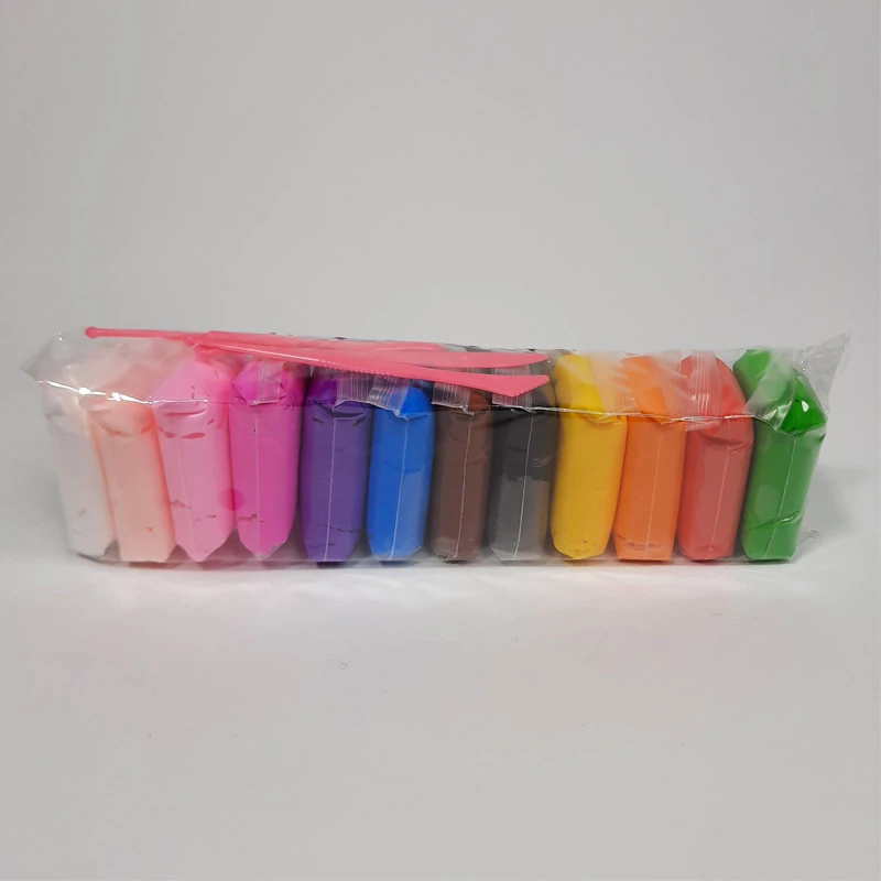 خمیر بازی کلی مدل سبک بسته 12 عددی - تصویر 2