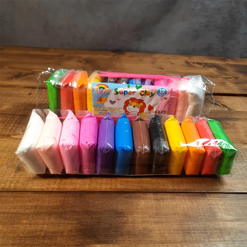 خمیر بازی کلی مدل سبک بسته 12 عددی - تصویر 3