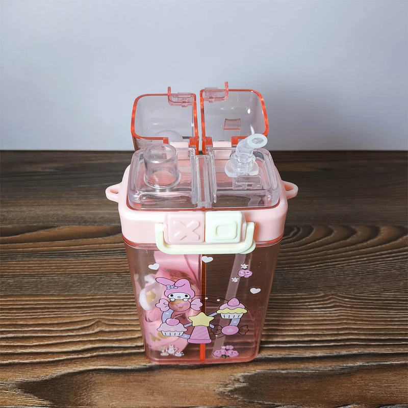 قمقمه کودک مدل دو مخزنه طرح ملودی گنجایش 0.52 لیتر - تصویر 3