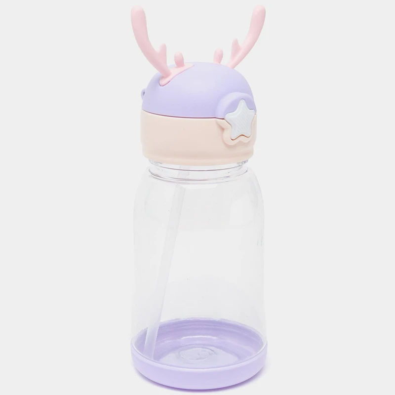 قمقمه کودک مدل نی دار طرح شاخدار گنجایش 0.6 لیتر - تصویر 3