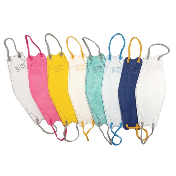 ماسک تنفسی کودک دکتر فست مدل 3 بعدی 5 لایه رنگارنگFAST-KF94 جعبه 24 عددی - تصویر 3