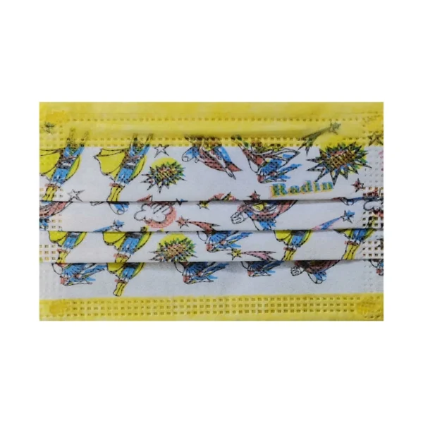 ماسک تنفسی کودک مدل رنگارنگ مجموعه ۱۰۰ عددی