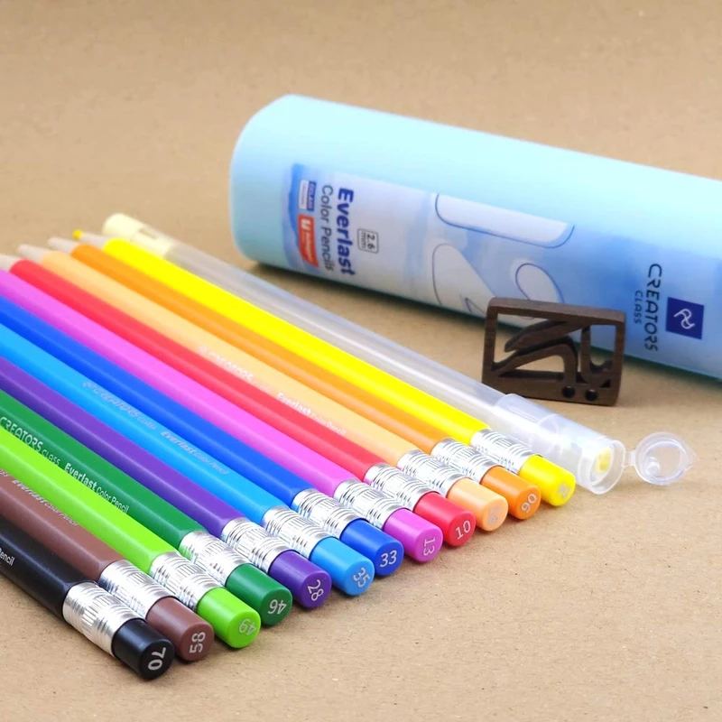 مداد رنگی 12 رنگ کریتورز کلاس مدل اتودی کد CP-26-12 - تصویر 2