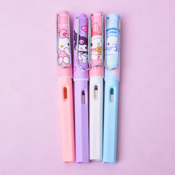 مداد مدل بینهایت پاک کن دار طرح ملودی و کرومی بسته 4 عددی