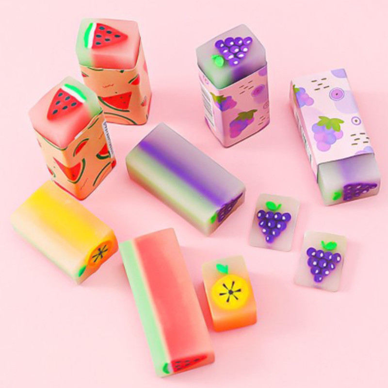 پاک کن مدل میوه ای معطر مجموعه 3 عددی - تصویر 3